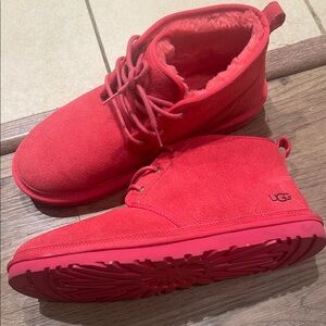 UGG Red Neumel Boot Red Samba